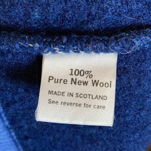 Lochaven of Scotland New Wool Zip Up Cardigan Sweater Jacket - Picture 11 of 13